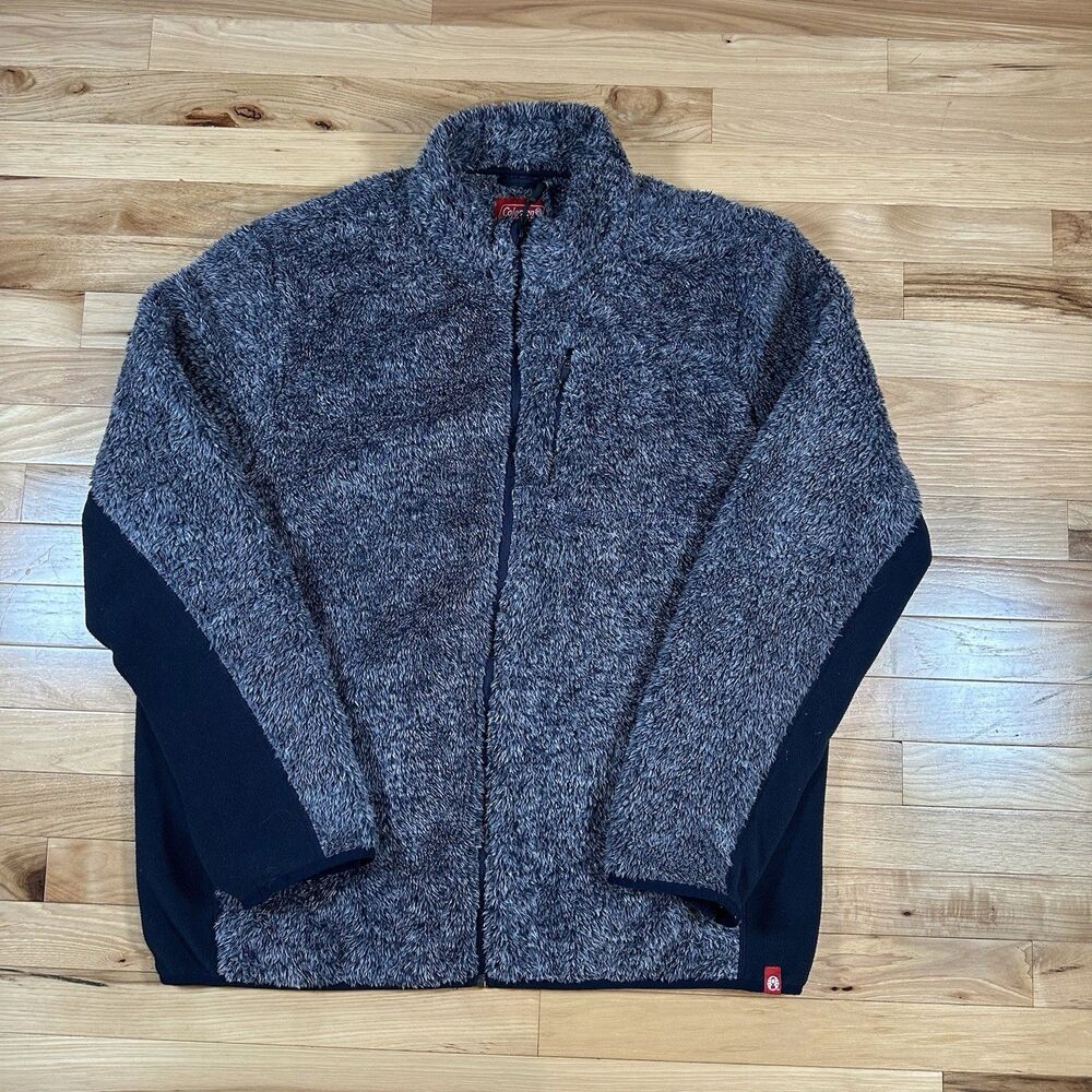 Coleman Hiking Fleece Full Zip Blue XXL Mens